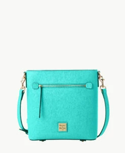 Saffiano Zip Crossbody Bubble Gum 16 Saffiano Zip Crossbody Bubble Gum -Florentine Shop B1920G SIMISIMI0002