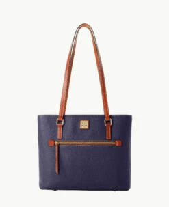 Pebble Grain Shopper Midnight Blue