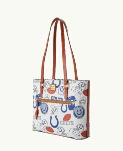 NFL Colts Shopper COLTS -Florentine Shop B1924G QWMWPATNCOLT ALT1 1