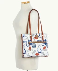 NFL Colts Shopper COLTS -Florentine Shop B1924G QWMWPATNCOLT ALT4 1