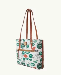 NFL Jets Shopper JETS -Florentine Shop B1924G QWMWPATNJETS ALT1 1