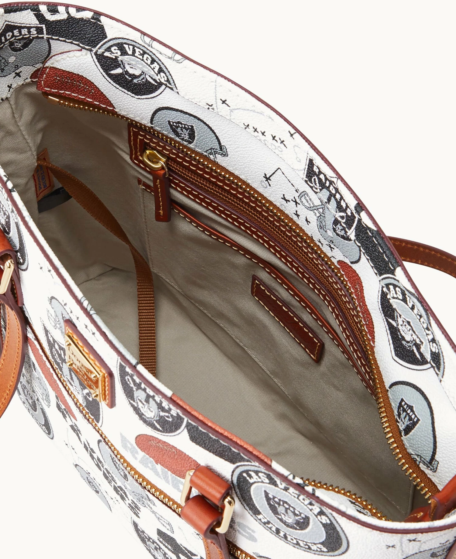 NFL Raiders Shopper RAIDERS NFL Raiders Shopper RAIDERS -Florentine Shop B1924G QWMWPATNRAID ALT2 1