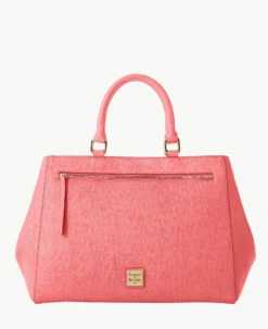 Saffiano Zip Satchel Mint -Florentine Shop B1930G SIBZSIBZ0002