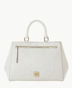 Saffiano Zip Satchel Mint -Florentine Shop B1930G SIECSIEC0002