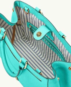 Saffiano Zip Satchel Mint -Florentine Shop B1930G SIMISIMI0002 ALT2 1