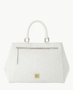 Saffiano Zip Satchel Mint -Florentine Shop B1930G SIOWSIOW0002