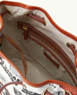 NFL Raiders Drawstring RAIDERS 6 NFL Raiders Drawstring RAIDERS -Florentine Shop B1935G QWMWPATNRAID ALT2 1