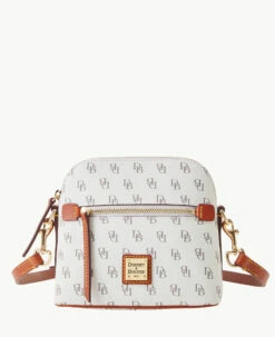 Gretta Domed Crossbody Bone