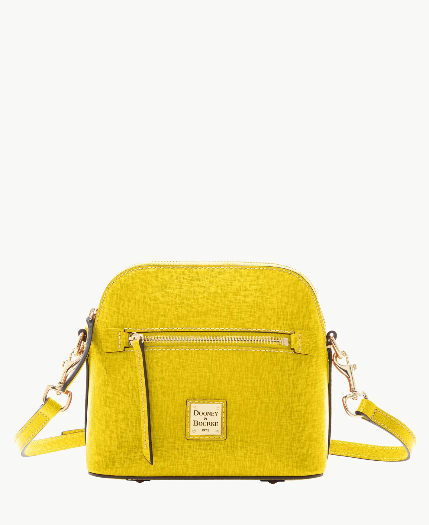 Saffiano Domed Crossbody Black Saffiano Domed Crossbody Black -Florentine Shop B1951G SIFOSIFO