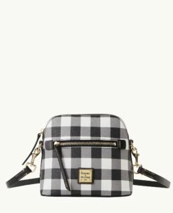 Tucker Domed Crossbody Black -Florentine Shop B1951G TUBLPABL 1