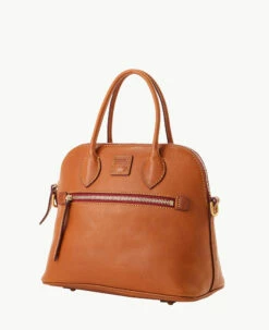 Florentine Domed Satchel Natural 2 Florentine Domed Satchel Natural -Florentine Shop B1954D SCNASCNA ALT1