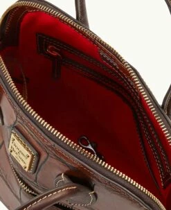 Denison Domed Satchel Cognac 6 Denison Domed Satchel Cognac -Florentine Shop B1954G 8DCGPABM ALT2 1