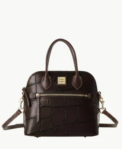 Denison Domed Satchel Cognac 9 Denison Domed Satchel Cognac -Florentine Shop B1954G 8DEEPABM