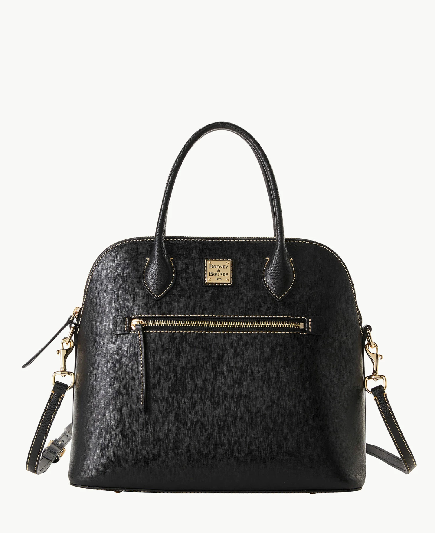 Saffiano Large Domed Satchel Amber Saffiano Large Domed Satchel Amber -Florentine Shop B1955G SIBLSIBL