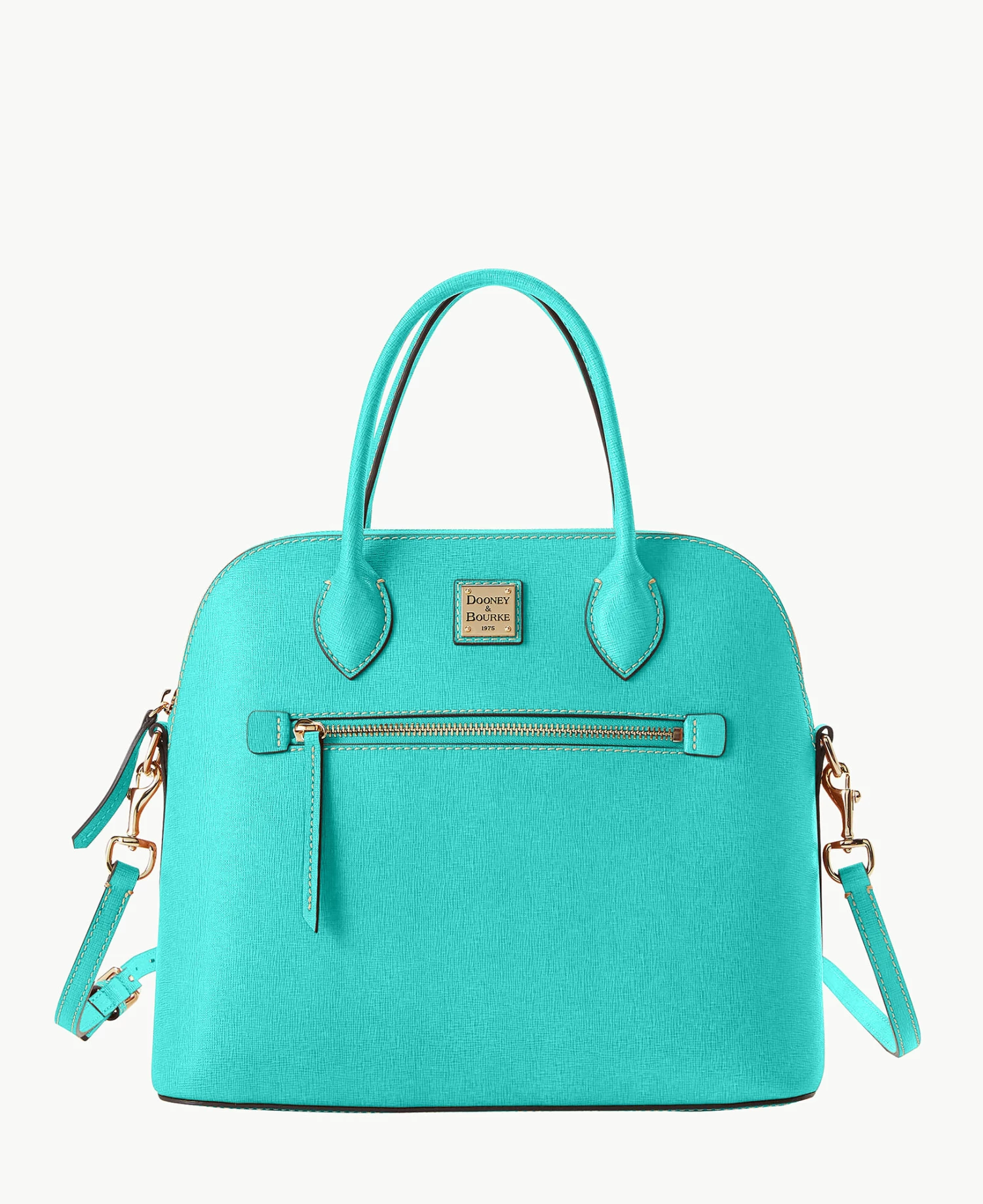 Saffiano Large Domed Satchel Amber Saffiano Large Domed Satchel Amber -Florentine Shop B1955G SIMISIMI