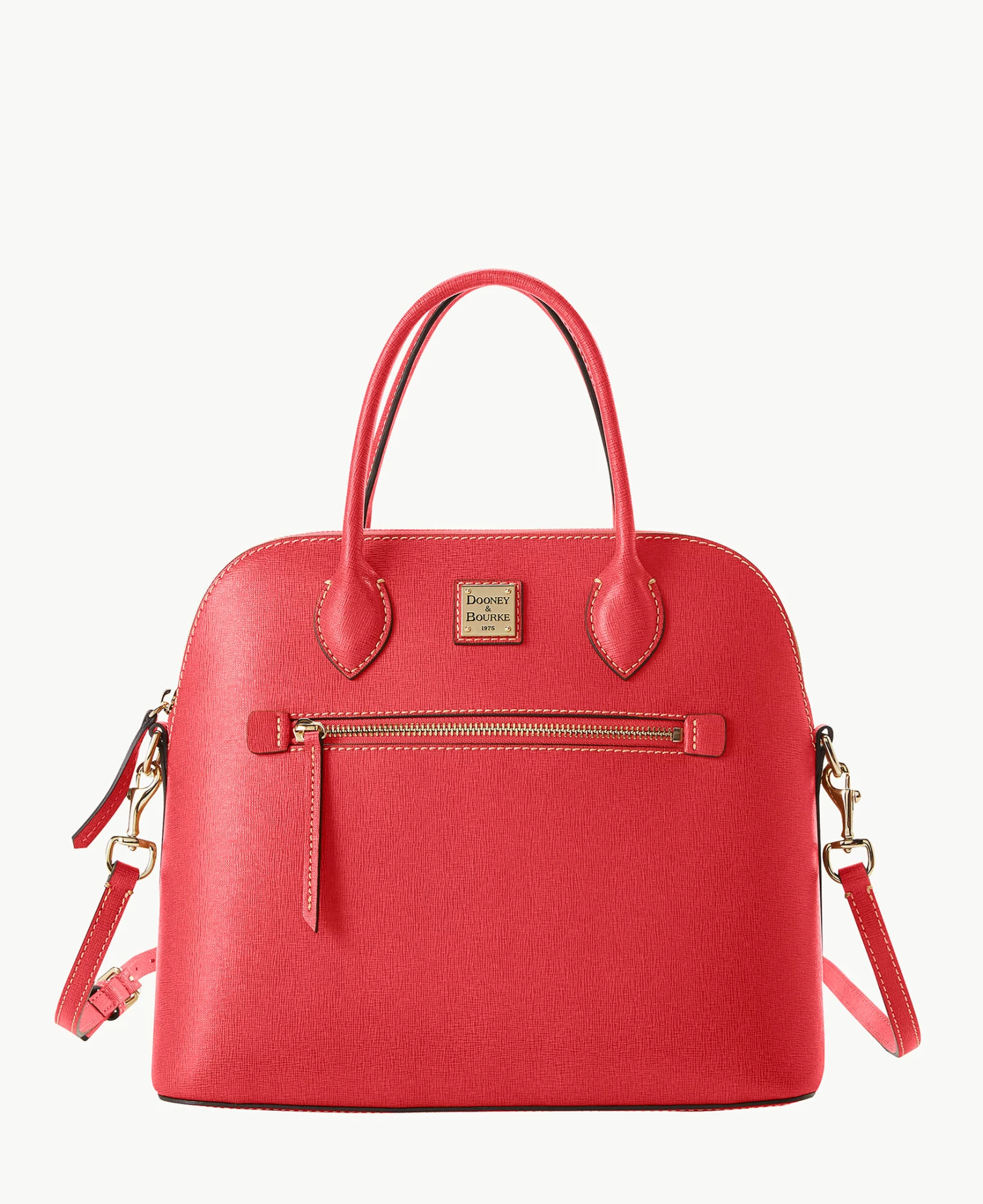 Saffiano Large Domed Satchel Amber Saffiano Large Domed Satchel Amber -Florentine Shop B1955G SITOSITO