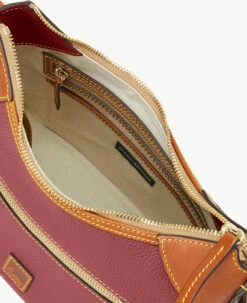 Pebble Grain Hobo Wine 3 Pebble Grain Hobo Wine -Florentine Shop B1957G 9PWNPAKR ALT2