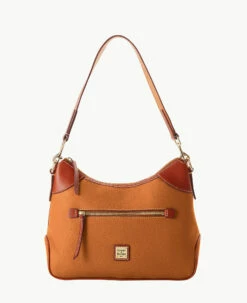 Pebble Grain Hobo Brown Tmoro -Florentine Shop B1957G AWFCPATNLING