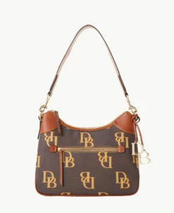 Monogram Hobo Brown Tmoro