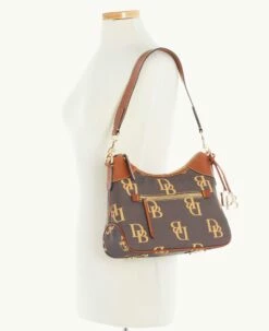 Monogram Hobo Brown Tmoro -Florentine Shop B1957G QRBMPAKR ALT4 1