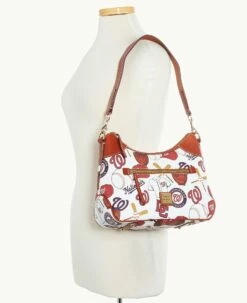 MLB Nationals Hobo NATIONALS -Florentine Shop B1957G QUMWPATNNTNL ALT4 1