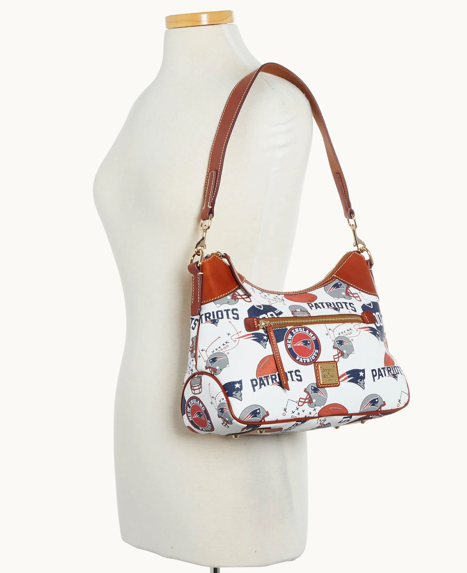 NFL Patriots Hobo PATRIOTS NFL Patriots Hobo PATRIOTS -Florentine Shop B1957G QWMWPATNPATR ALT4 1