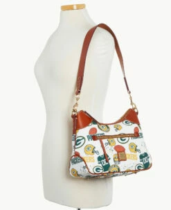 NFL Packers Hobo PACKERS -Florentine Shop B1957G QWMWPATNPCKR ALT4