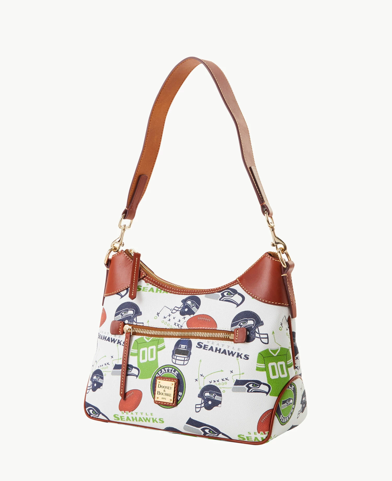 NFL Seahawks Hobo SEAHAWKS NFL Seahawks Hobo SEAHAWKS -Florentine Shop B1957G QWMWPATNSEAH ALT1