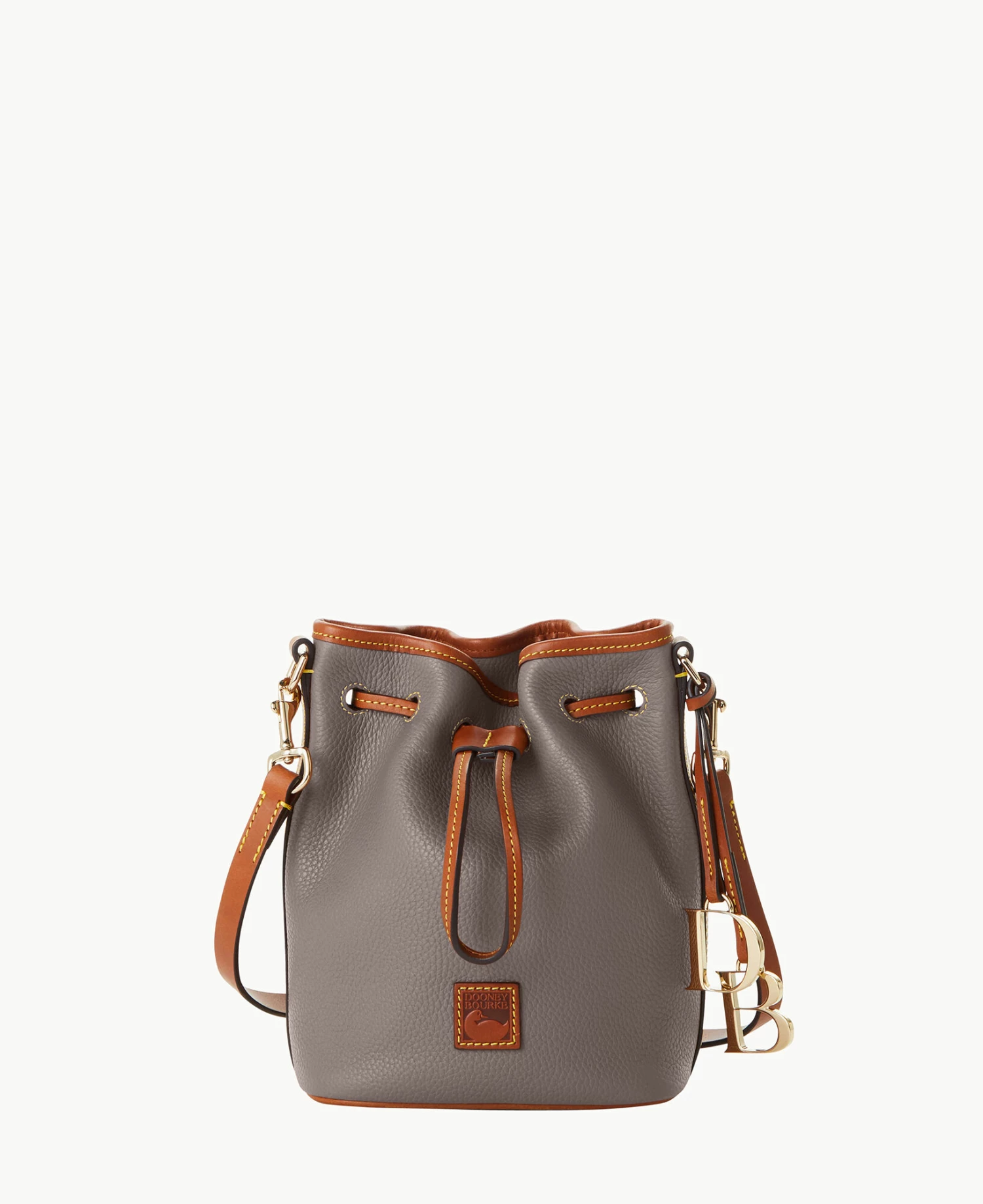 Pebble Grain Small Drawstring Wine Pebble Grain Small Drawstring Wine -Florentine Shop B1959G 9PELPAKR