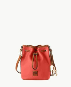 Pebble Grain Small Drawstring Wine 11 Pebble Grain Small Drawstring Wine -Florentine Shop B1959G 9PGEPAKR