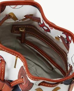 MLB Red Sox Small Drawstring RED SOX -Florentine Shop B1959G QUMWPATNRDSX ALT2