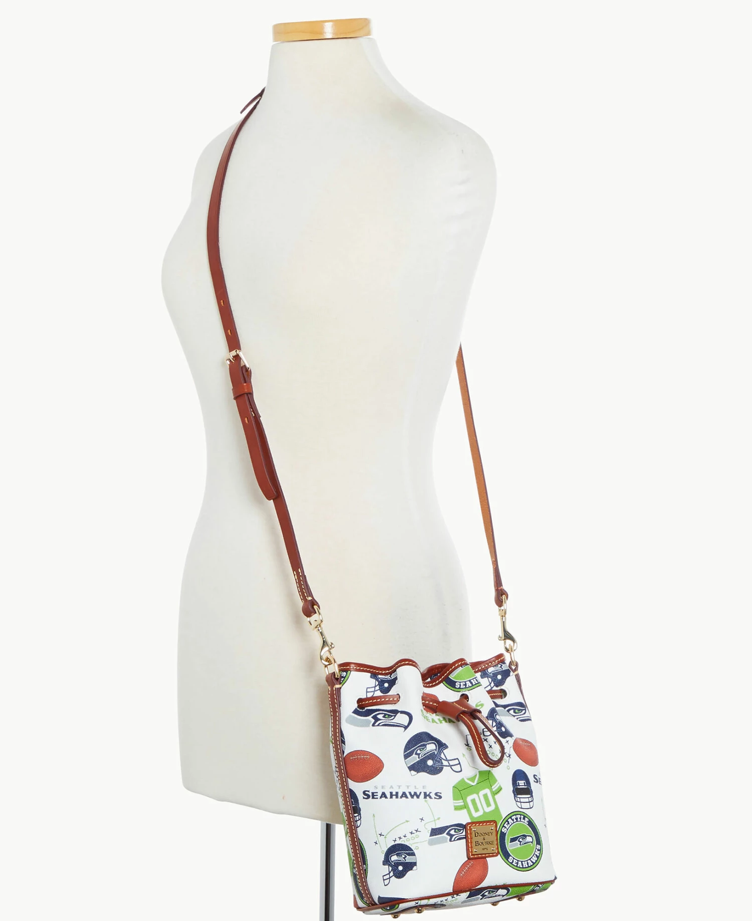 NFL Seahawks Small Drawstring SEAHAWKS NFL Seahawks Small Drawstring SEAHAWKS -Florentine Shop B1959G QWMWPATNSEAH ALT4