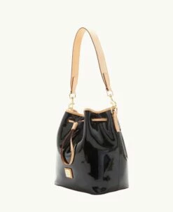 Patent Drawstring Black -Florentine Shop B1961G PTBLSVNA ALT1 1