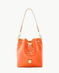 Patent Drawstring Black -Florentine Shop B1961G PTCESVNA