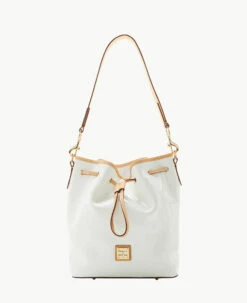 Patent Drawstring Black -Florentine Shop B1961G PTWHSVNA