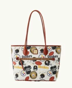 NFL Steelers Tote STEELERS 4 NFL Steelers Tote STEELERS -Florentine Shop B1964G QWMWPATNSTLR 1
