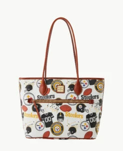 NFL Steelers Tote STEELERS 8 NFL Steelers Tote STEELERS -Florentine Shop B1964G QWMWPATNSTLR 2