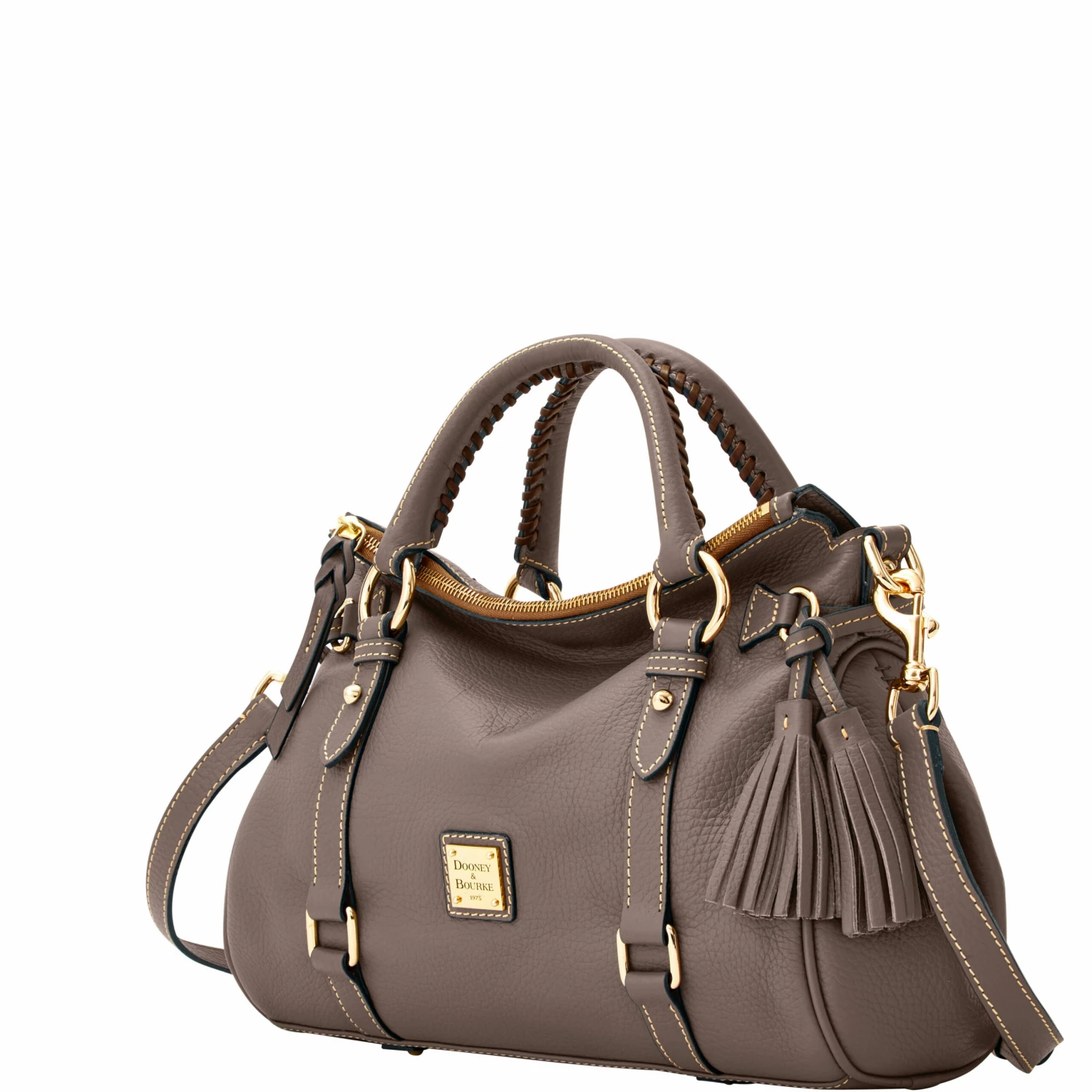 Pebble Grain Satchel Elephant Pebble Grain Satchel Elephant -Florentine Shop B1980G AWELAWEL0001 ALT1 1 scaled