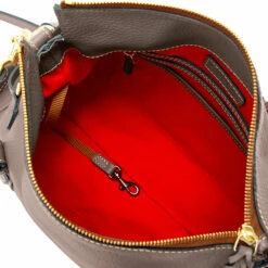 Pebble Grain Satchel Elephant 3 Pebble Grain Satchel Elephant -Florentine Shop B1980G AWELAWEL0001 ALT2