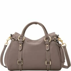 Pebble Grain Satchel Elephant 10 Pebble Grain Satchel Elephant -Florentine Shop B1980G AWELAWEL0001 ALT3 1