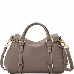 Pebble Grain Satchel Elephant 4 Pebble Grain Satchel Elephant -Florentine Shop B1980G AWELAWEL0001 ALT3