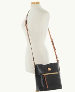 Ostrich Ridley Black -Florentine Shop B2037G OTBLPAKR ALT4 1