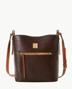 Ostrich Ridley Black -Florentine Shop B2037G OTBMPAKR