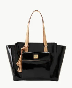 Patent East West Shopper Black
