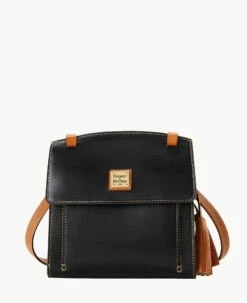 Wexford Leather Crossbody Black