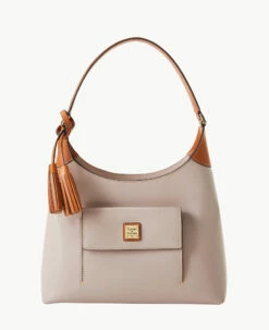 Wexford Leather Small Hobo Oyster 14 Wexford Leather Small Hobo Oyster -Florentine Shop B2172G JKOYPANA 2