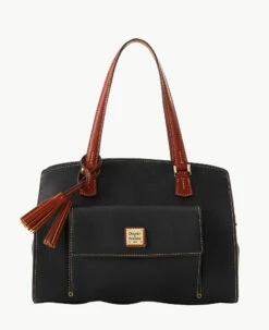 Pebble Grain Shoulder Bag Clementine -Florentine Shop B2175G AWBLPATN