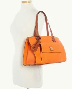 Pebble Grain Shoulder Bag Clementine -Florentine Shop B2175G AWCEPATN ALT4 1