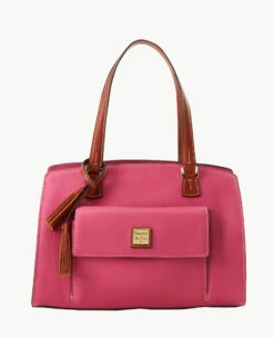 Pebble Grain Shoulder Bag Clementine -Florentine Shop B2175G AWHPPATN