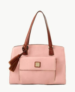 Pebble Grain Shoulder Bag Clementine -Florentine Shop B2175G AWQLPATN